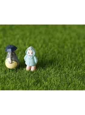 仿真假草皮微景观园艺装饰摄影道具创意植物造景假草坪可自行裁剪