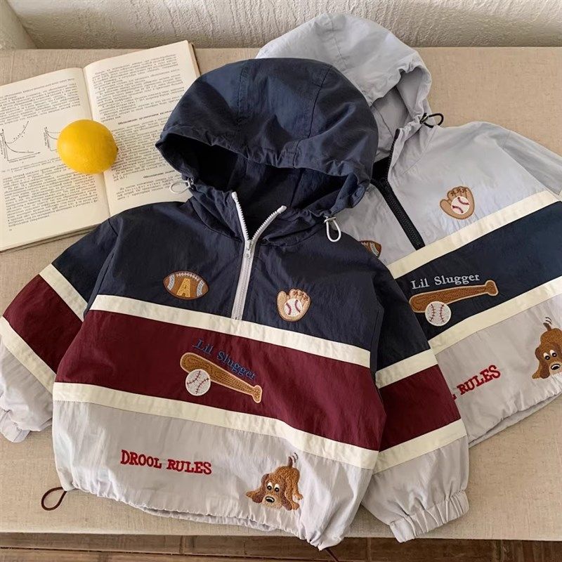 儿童连帽外套秋季2025新款男童套头帽衫洋派潮宝宝卡通上衣女休闲,淘宝优惠券,粉丝福利购,淘宝优惠卷