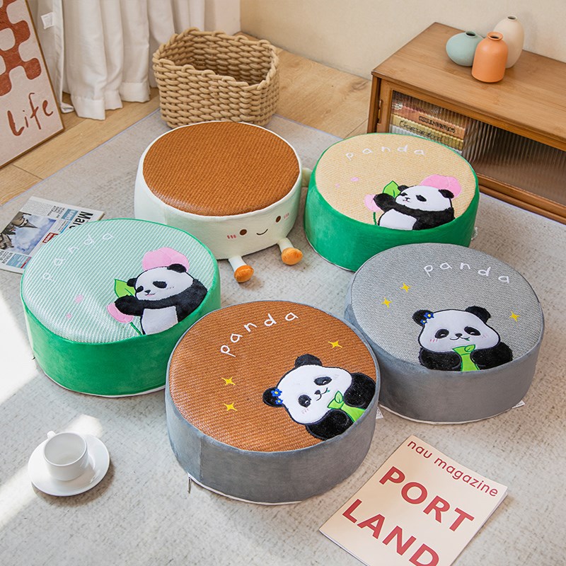 Tatami mat floor futon lazy seat cushion round thickened balcony bay window mat home floor reading fart cushion