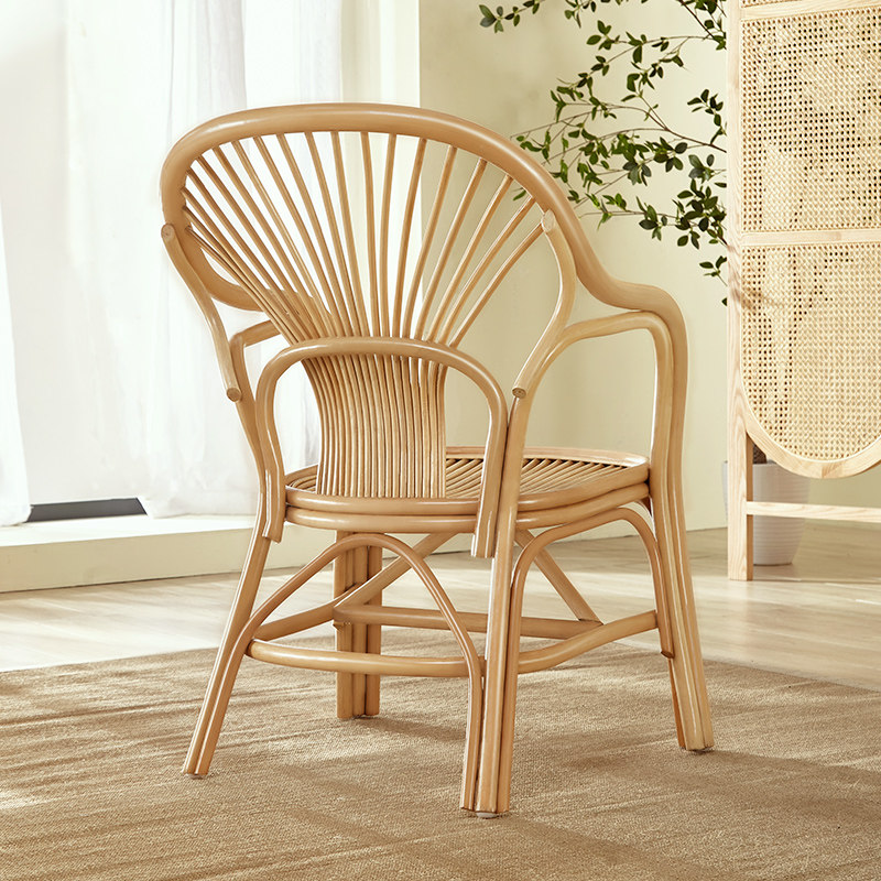 藤椅家用三件套休闲老人椅天然真藤编织茶桌椅组合单人阳台小椅子,淘宝优惠券,粉丝福利购,淘宝优惠卷