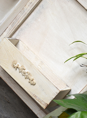 木质三联隔断屏h风实木围栏小篱笆栅栏爬藤花园落地装饰装饰小摆