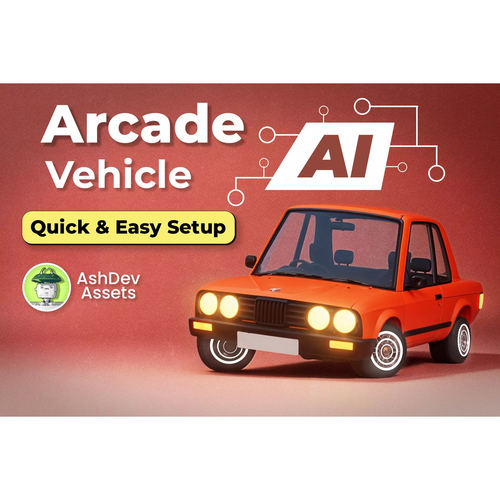 Unity Arcade Vehicle Ai  1.0 街机风格载具AI工具 - 图0