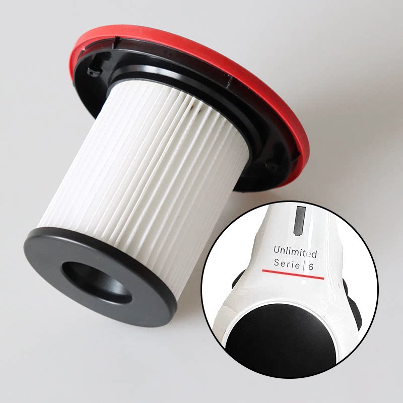 Suitable for Bosch 6 series handheld vacuum cleaner filter element