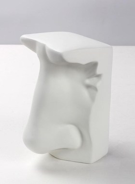 简约现代抽象人脸五官艺术雕塑z摆件玄关酒柜意式极简样板间装饰