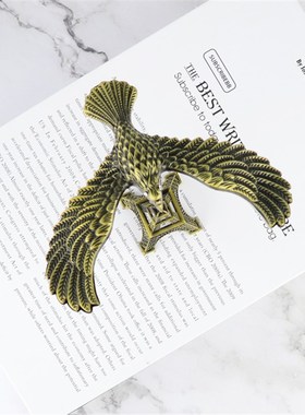 平衡鸟平衡鹰大号 老鹰金属不倒翁 儿童趣味悬浮玩具重力鸟勾勾手