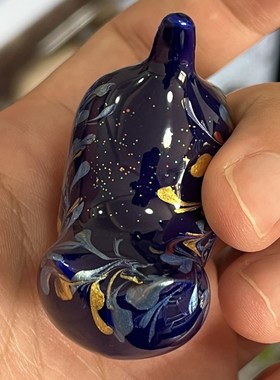 小号手绘猫咪摆件(5厘米)