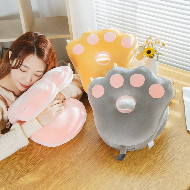 网红午睡枕趴睡枕办公室午休x神器趴桌子抱枕女生睡觉超软可爱枕 - 图1
