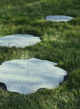 户外花园草坪铺路石垫脚石别墅庭院装饰摆件园林防滑脚踏板汀步石