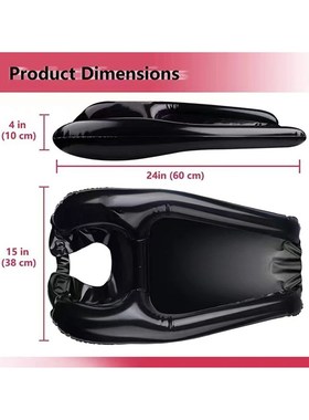 家用充气洗头盆孕妇老人床上便携洗头槽可折叠收纳床边躺着洗头垫