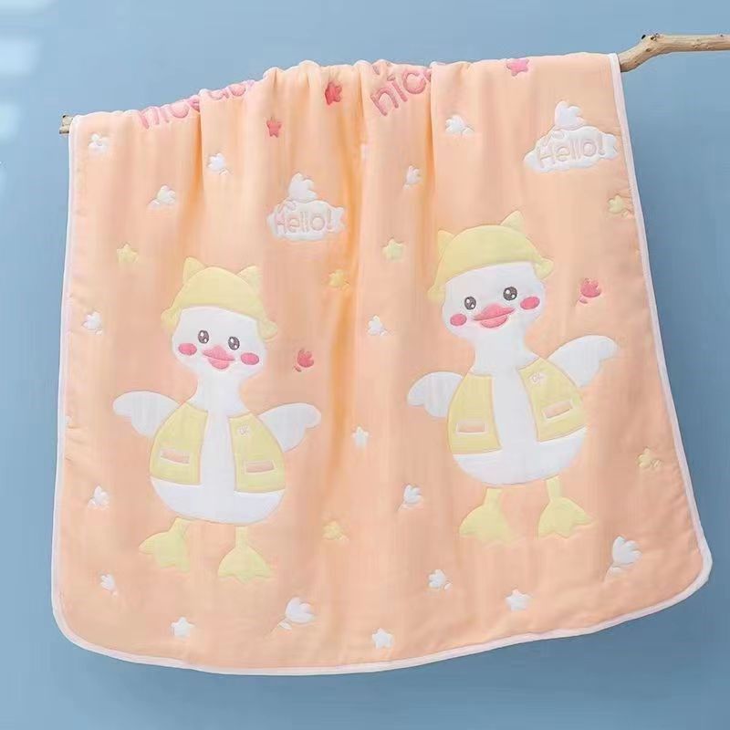 十层宝宝秋冬加厚款纯棉10层纱布婴儿毛巾被儿童加大盖毯抱被浴巾,淘宝优惠券,粉丝福利购,淘宝优惠卷