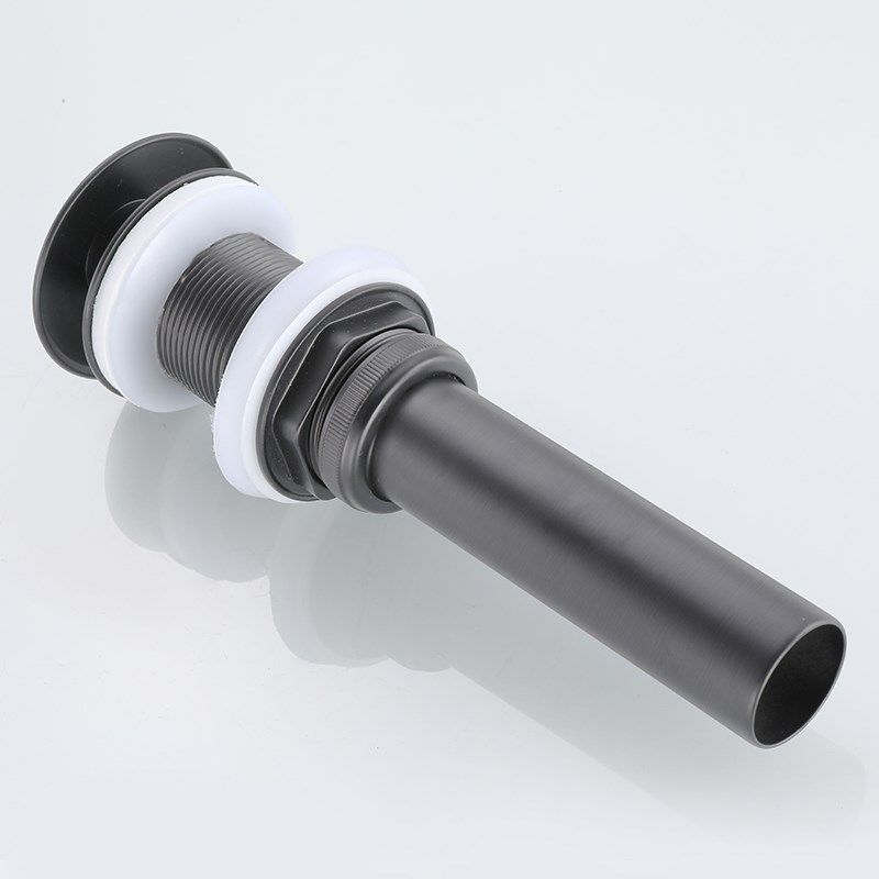 枪灰色全铜面盆弹跳下水器带过滤网 浴室洗手盆下水器台盆落水器,淘宝优惠券,粉丝福利购,淘宝优惠卷