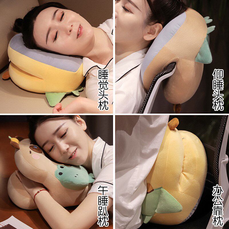 办公室午睡枕趴睡枕小学生午休神器教室儿童趴桌上睡觉抱枕小枕头 - 图2