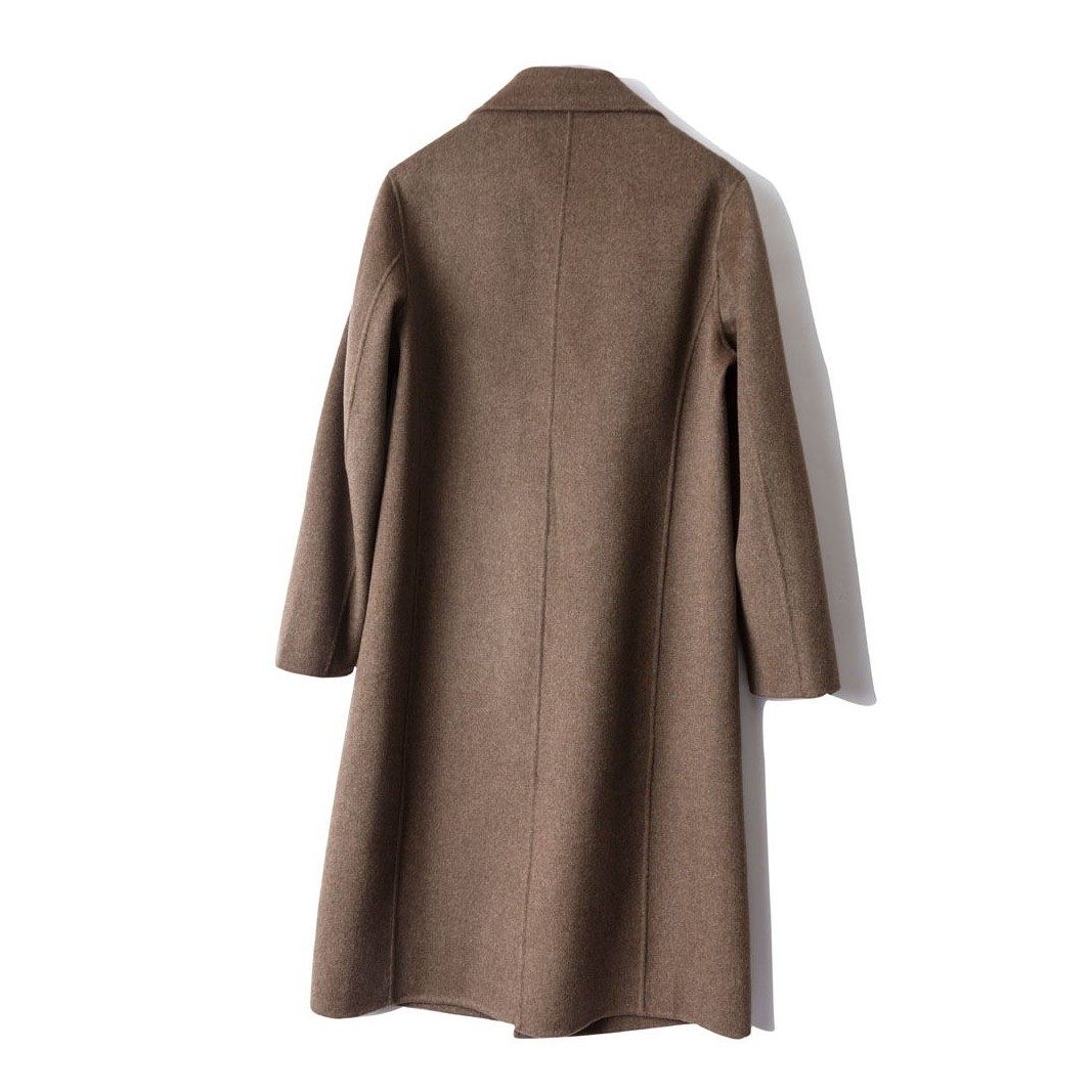 纯羊毛双面呢大衣男士 中长款过膝双面羊绒外套 西装领毛呢子风衣,淘宝优惠券,粉丝福利购,淘宝优惠卷