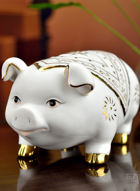 东方泥土创意生日礼物实用12十二生肖动物龙猪牛狗摆件陶瓷工艺品