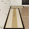 Kitchen floor mats waterproof, anti-slip and anti-oil floor mats, household waterproof and anti-dirty wipeable no-wash mats, entrance door carpets