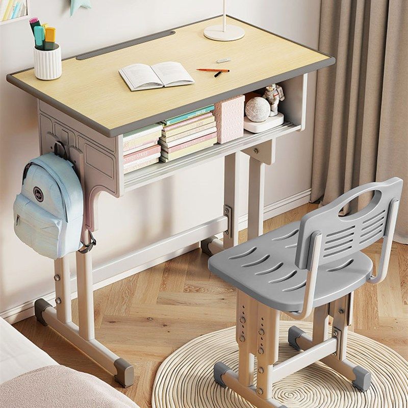 儿童小户型学习桌子椅子套装书桌家用写字桌中小学生可升降作业桌,淘宝优惠券,粉丝福利购,淘宝优惠卷