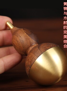 铜木葫芦 (不倒翁)摆件 葫芦摆件