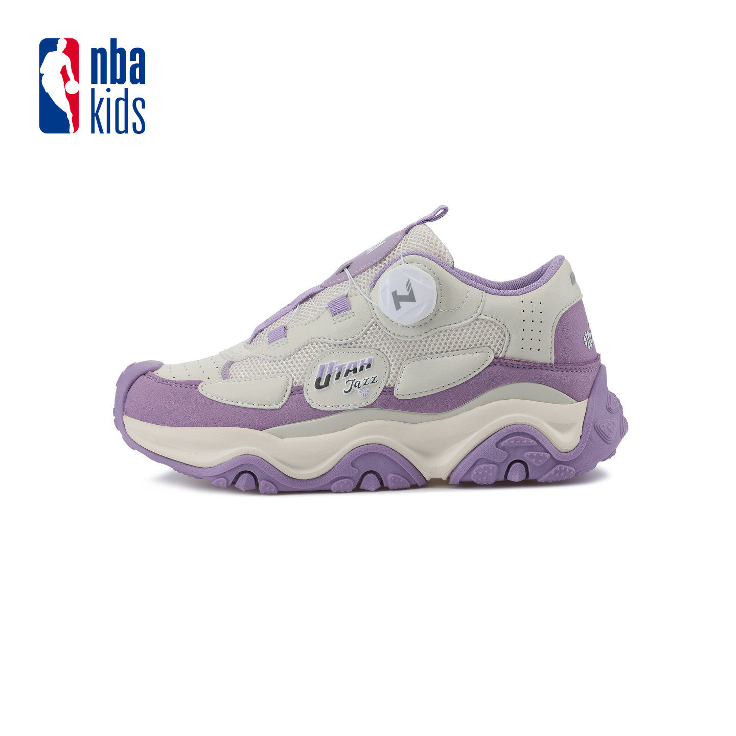 nbakids童装2025秋冬新款男女童篮球运动鞋撞色童鞋K253AS203P - 图2