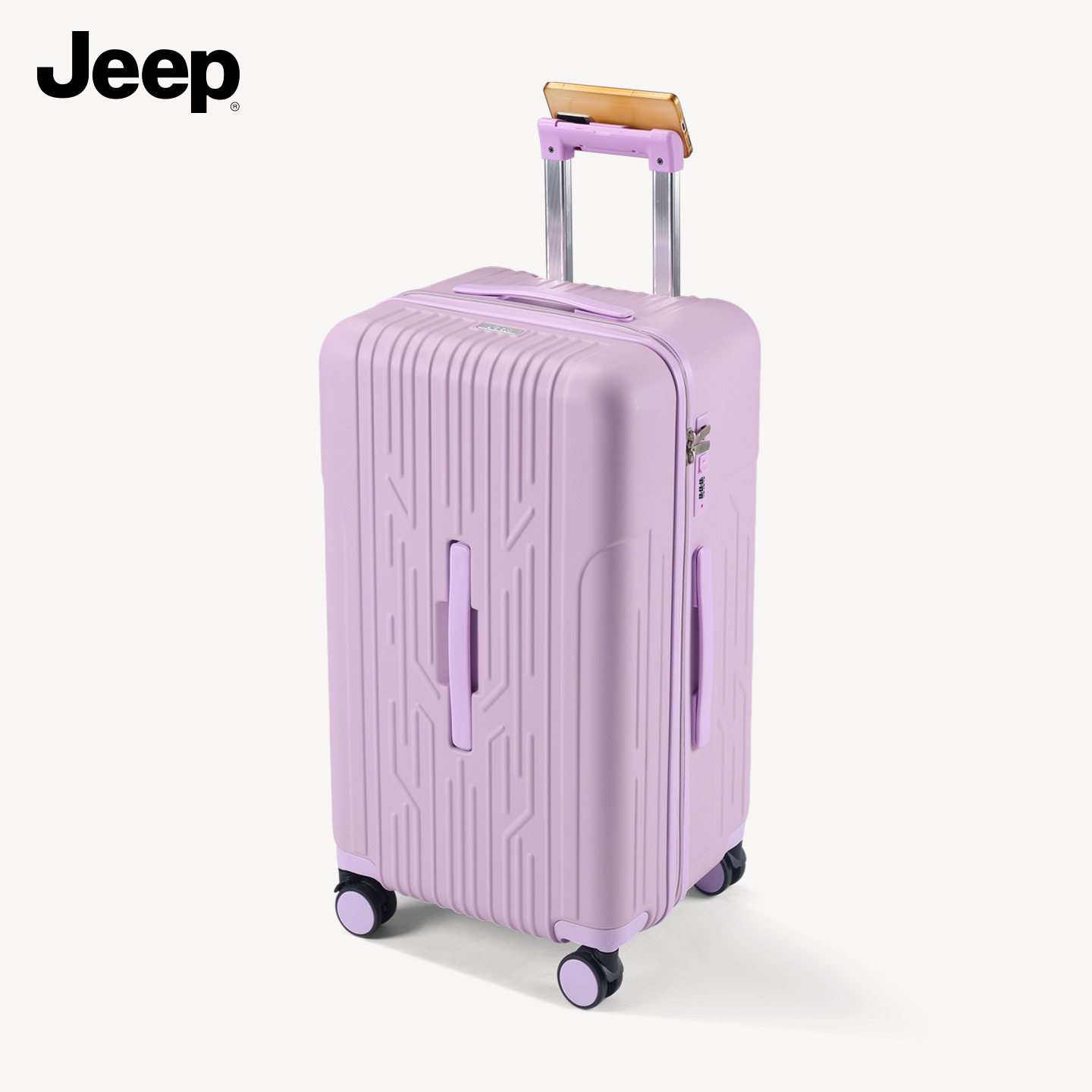 JEEP/吉普深仓大容量双层拉链行李箱轻便结实耐用旅行箱拉杆箱,淘宝优惠券,粉丝福利购,淘宝优惠卷