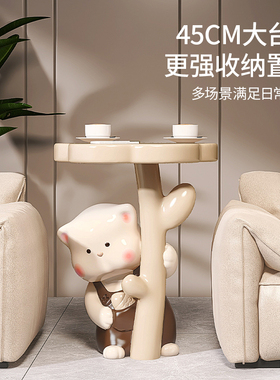 可爱猫落地摆件大型客厅电视柜沙发旁家居装饰品搬家乔迁新居礼品