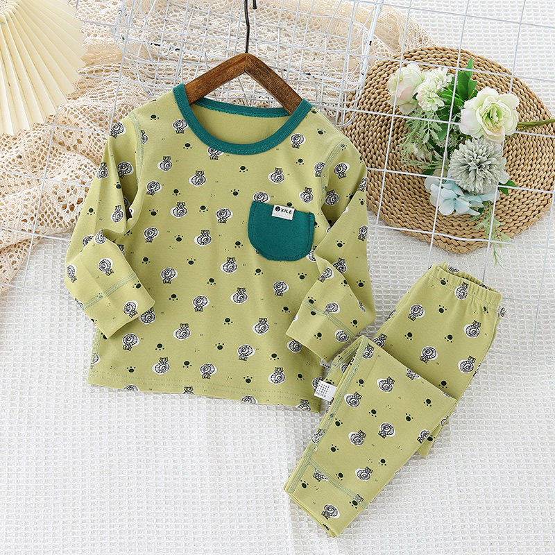 儿童秋衣卫生裤套装纯棉无骨男女小童棉毛衫家居服全棉宝宝保暖内,淘宝优惠券,粉丝福利购,淘宝优惠卷