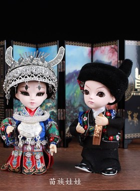 唐人坊绢人国风家居装饰摆设京剧人物摆件昆曲娃娃戏曲玩偶牡丹亭