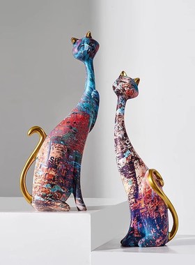 德国高级感艺术摆件小众家居客厅电视柜大气创意轻奢高档高端装饰