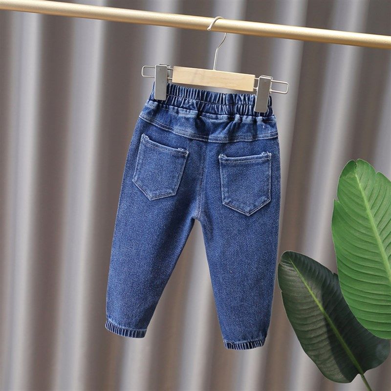 男童牛仔裤春装2023新款洋派时髦春秋男宝宝儿童夏装童装春款裤子,淘宝优惠券,粉丝福利购,淘宝优惠卷