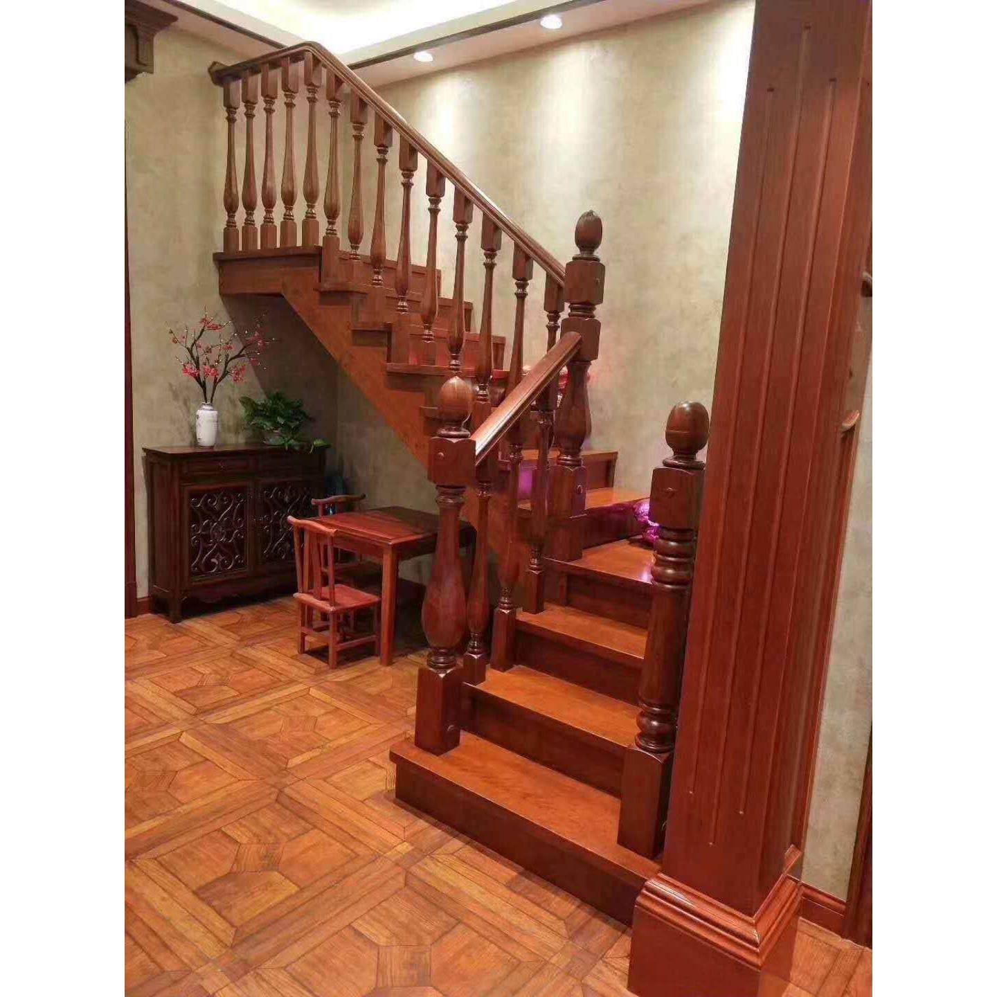 厂家直销实木楼梯订做别墅跃层阁楼栏杆木扶手飘窗阳台护栏踏步板,淘宝优惠券,粉丝福利购,淘宝优惠卷