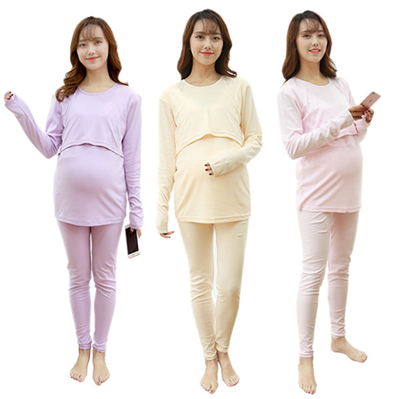 孕妇秋衣秋裤套装纯棉春秋产后哺乳月子服保暖内衣哺乳睡衣秋冬季,淘宝优惠券,粉丝福利购,淘宝优惠卷