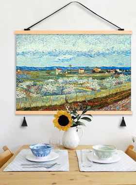 梵油画艺术画背景墙装饰画客厅沙发玄关世界名画抽象画手绘