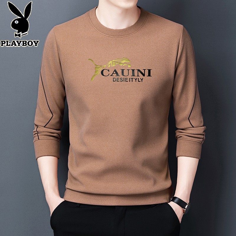 2021秋季新款圆领卫衣男士长袖t恤纯棉休闲套头打底小衫秋装上衣,淘宝优惠券,粉丝福利购,淘宝优惠卷