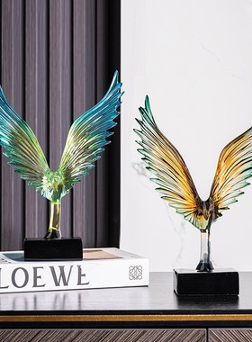 创意抽象轻奢家居客厅酒柜摆件老板办公室桌面装饰品亚克力装饰