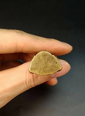 黄铜佛祖弥勒笑佛小摆件观音纯铜佛像财神爷手把仿古铜古玩铜器