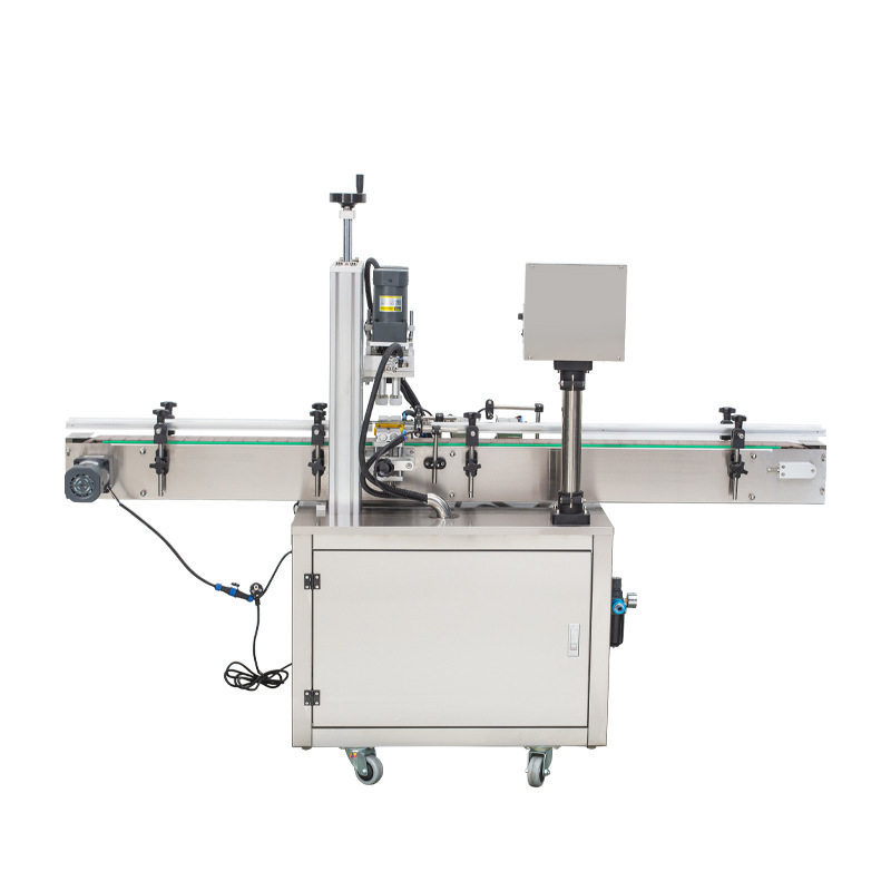 YL-F全自动四轮旋盖机塑料玻璃瓶鸭嘴泵头精华液锁盖机台式压盖机,淘宝优惠券,粉丝福利购,淘宝优惠卷