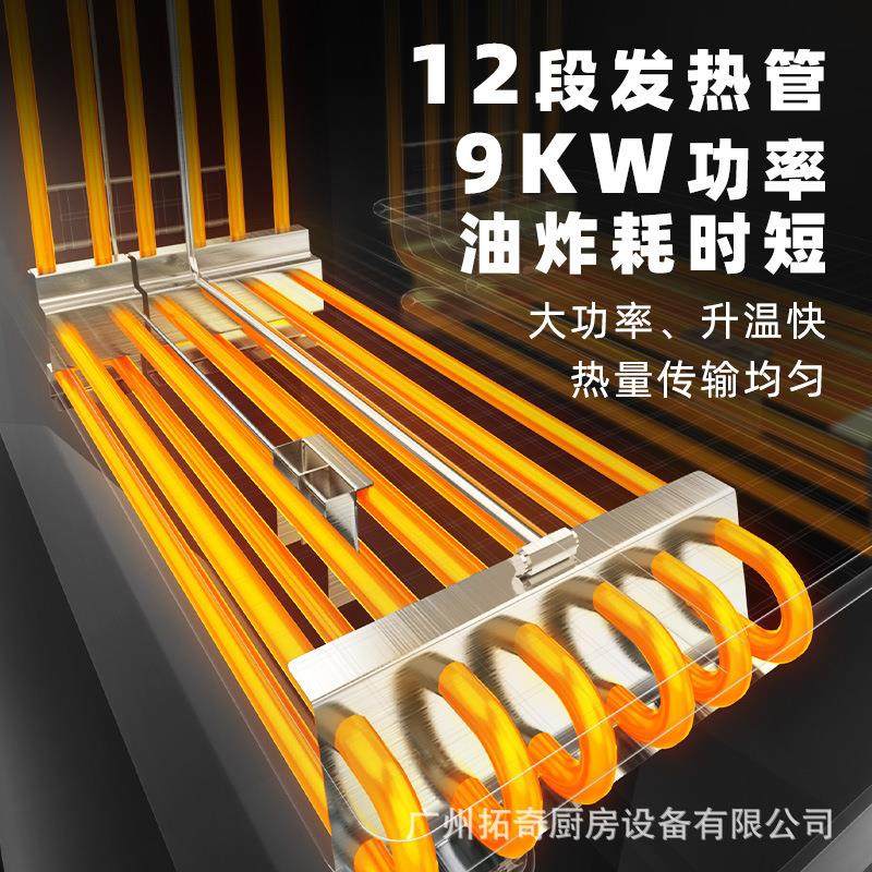 电炸炉商用电炸锅炸油条炸鸡大容量油炸锅立式双杠电脑版炸炉,淘宝优惠券,粉丝福利购,淘宝优惠卷