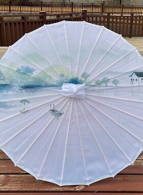 拾梦非遗油纸伞竹艺古典江南舞蹈演出纯手工制作汉服道具场景布置