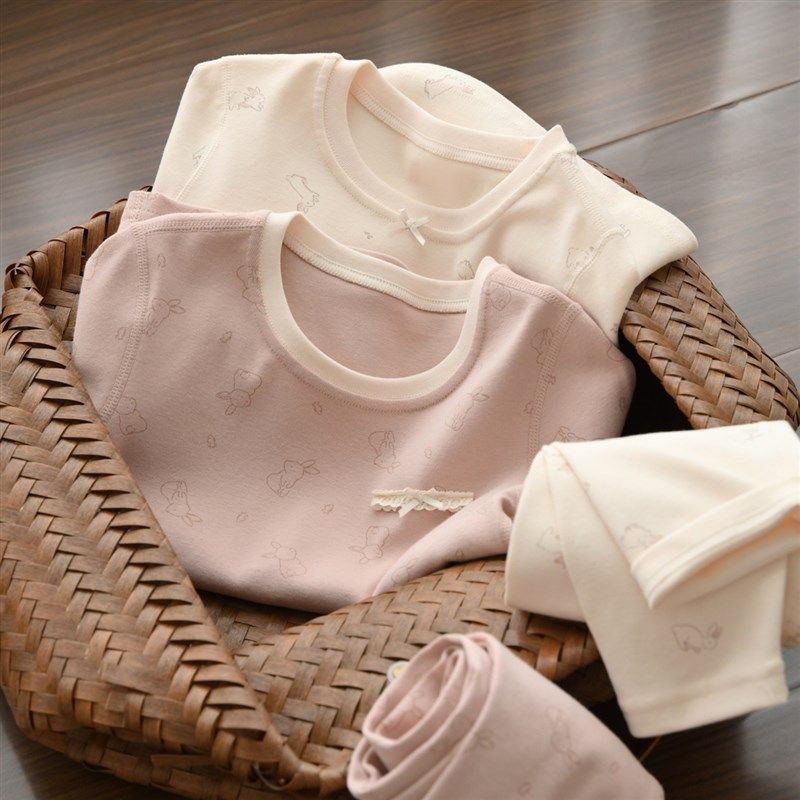 A类 儿童精梳纯棉内衣套装 女童保暖秋衣秋裤 中大童 秋冬款童装,淘宝优惠券,粉丝福利购,淘宝优惠卷