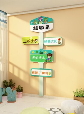 幼儿园环创题墙成品自然角装饰布置春天环境材料儿童区