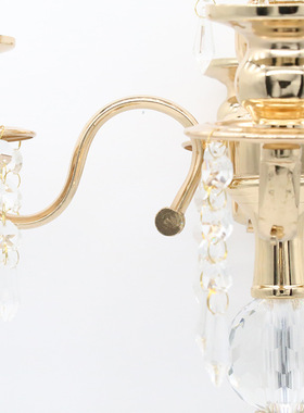 欧式时尚轻奢摆件蜡烛台简约家用装饰烛台创意圣诞节烛台蜡烛杯