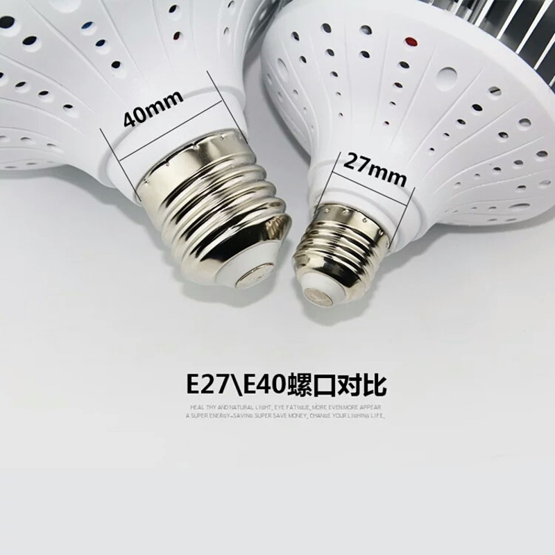 LED大功率节能灯泡e27e40螺口超亮80W100w150W200w瓦工厂灯220v - 图1