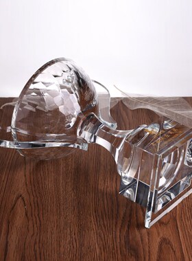 奖杯定制水晶工艺品碗奖杯刻字定做大型比赛创意奖品纪念品制作