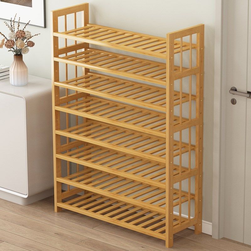 楠竹鞋架子简易家用经济型宿舍门口客厅实木多层收纳置物架小鞋柜,淘宝优惠券,粉丝福利购,淘宝优惠卷