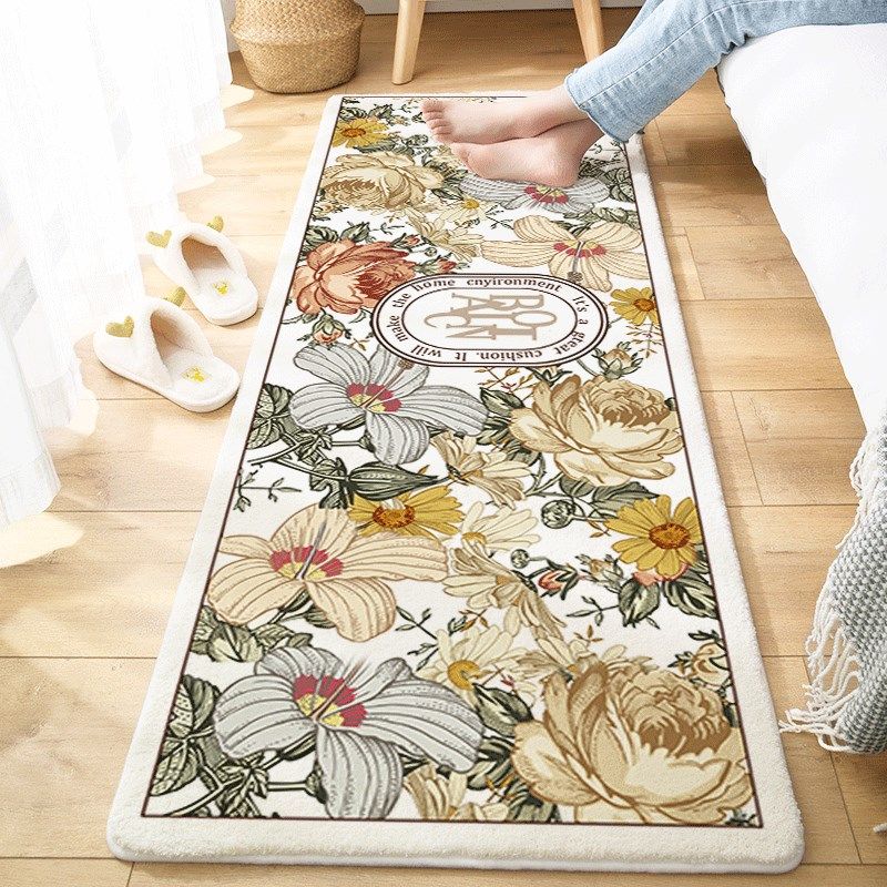 床边毯加厚卧室满铺防滑吸水凉垫子家用耐脏儿童房飘窗地毯可定制,淘宝优惠券,粉丝福利购,淘宝优惠卷