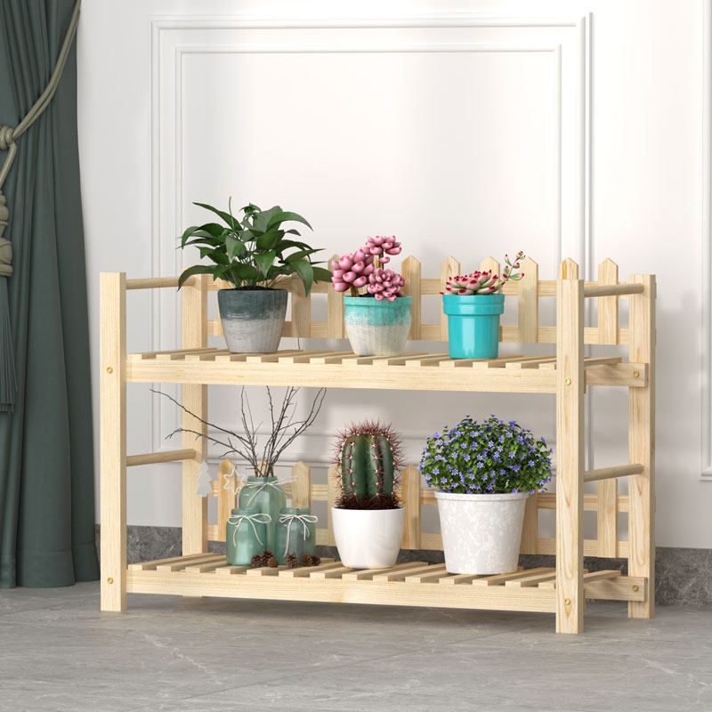 辈辈爱实木阳台花架子室内多层阶梯绿萝植物架客厅装饰架室外置物,淘宝优惠券,粉丝福利购,淘宝优惠卷