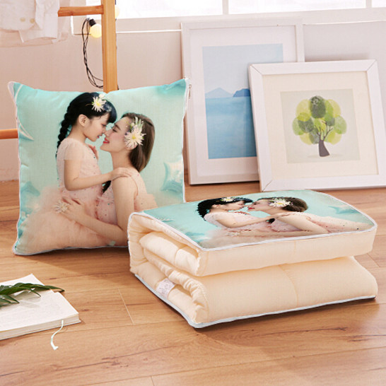 空调抱枕被子两用定制来图定做照片diy多功能毯子个性可爱办公室,淘宝优惠券,粉丝福利购,淘宝优惠卷