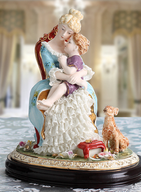 欧式陶瓷物创意手工制作精致家居饰品现代装修文艺艺术臻品