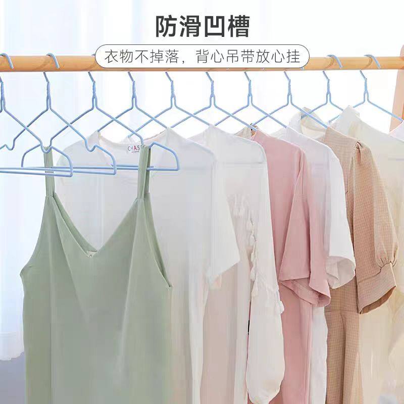 纳米防滑金属衣架家用挂衣架强力防滑不起包无痕护衣晾衣撑子,淘宝优惠券,粉丝福利购,淘宝优惠卷