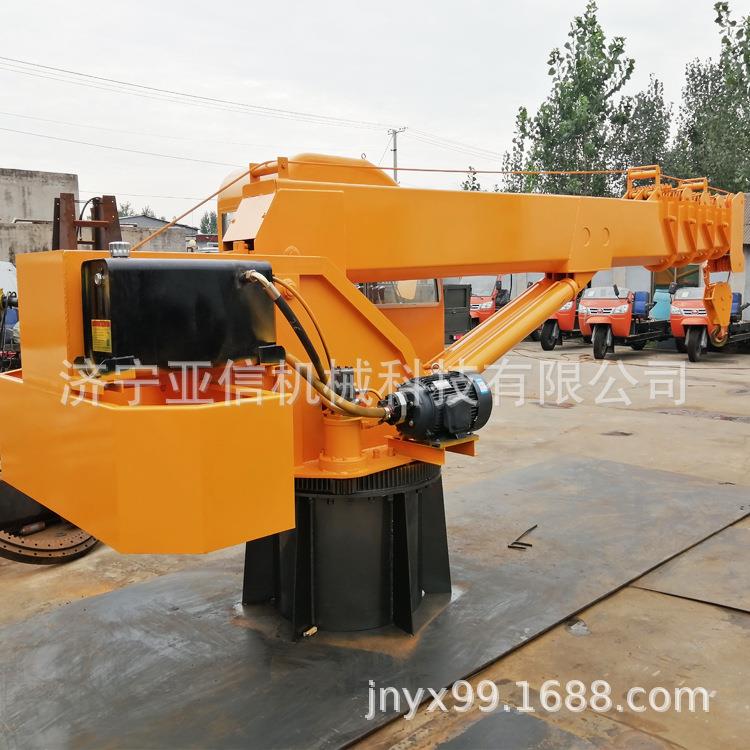 码头船用甲板吊浮船液压吊机船用起重机8吨克令吊船吊厂家 - 图0