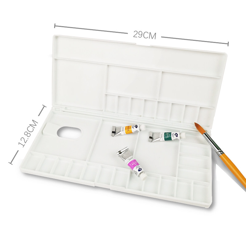 密封水彩颜料调色盒 折叠保湿翻盖调色格 小格子水粉调色盘调色板,淘宝优惠券,粉丝福利购,淘宝优惠卷